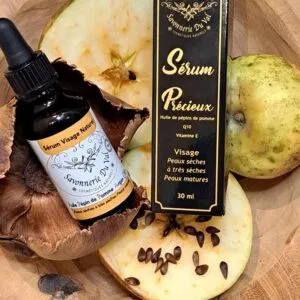 Serum-Precieux-Visage-BIO-Huile-de-pepins-de-Pomme-Vitamine-E-Coenzyme-Q10-actif-anti-age-peau-deshydratee-2
