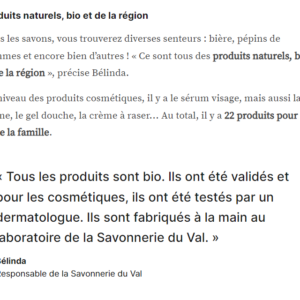 Article Poumyi dans la Presse