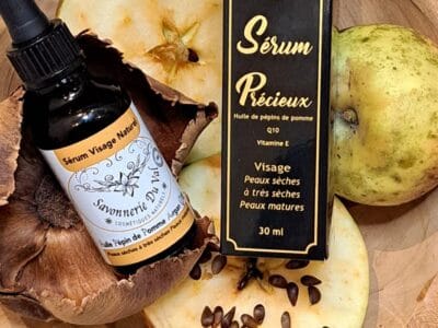 Serum-Precieux-Visage-BIO-Huile-de-pepins-de-Pomme-Vitamine-E-Coenzyme-Q10-actif-anti-age-peau-deshydratee-2