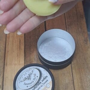 Crème Naturelle Solide Huile de pépins de Pomme BIO pour les Mains, Corps et Pieds – Image 4