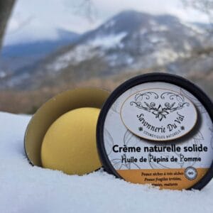 crème hydratante solide naturelle