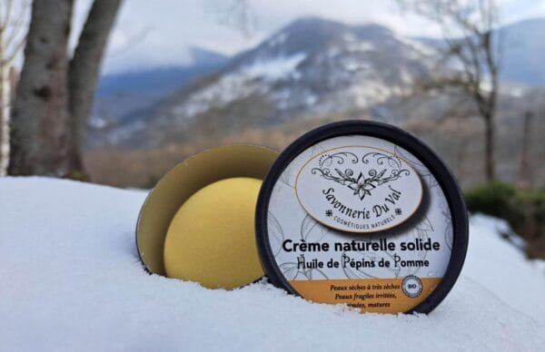 crème hydratante solide naturelle