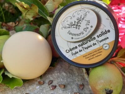 Crème Naturelle Solide BIO pour les Mains Corps