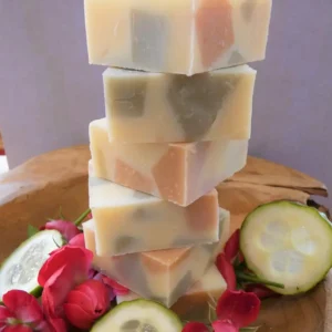 Savon Artisanalà la bière et au concombre