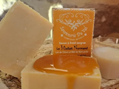 savon visage le miellait made in normandie