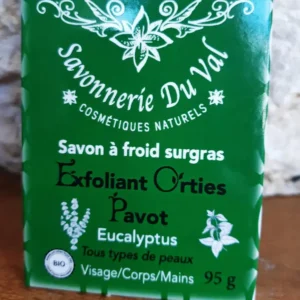 Savon Exfoliant Ortie Pavot
